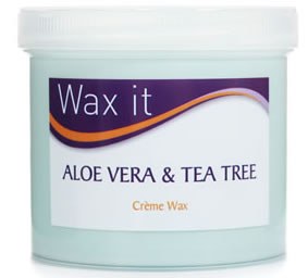 Wax It Creme Depilatory Wax with Aloe Vera & Tea Tree 475g